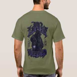 Camisa Dark Crow Gothic Streetwear Corvo com Cap