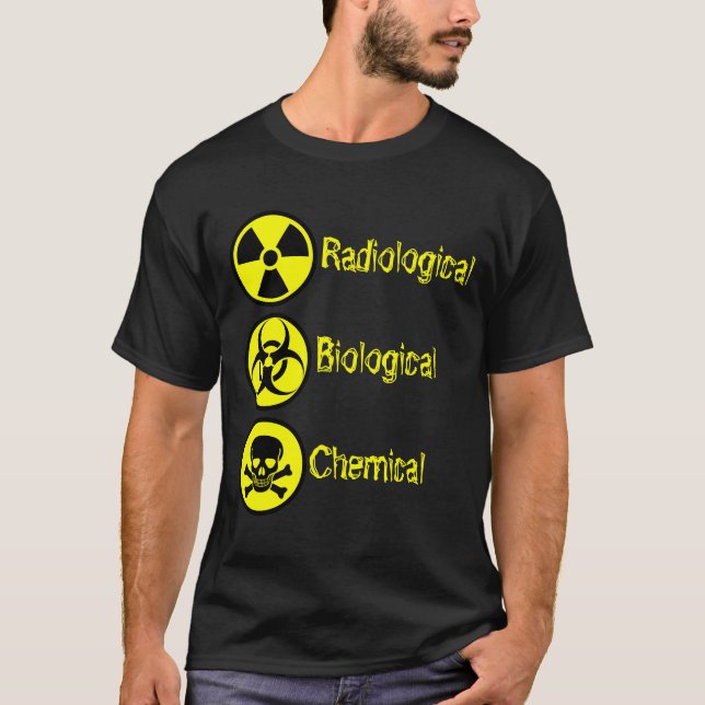 Camisa das armas de destruição maciça de WMD (Frente)