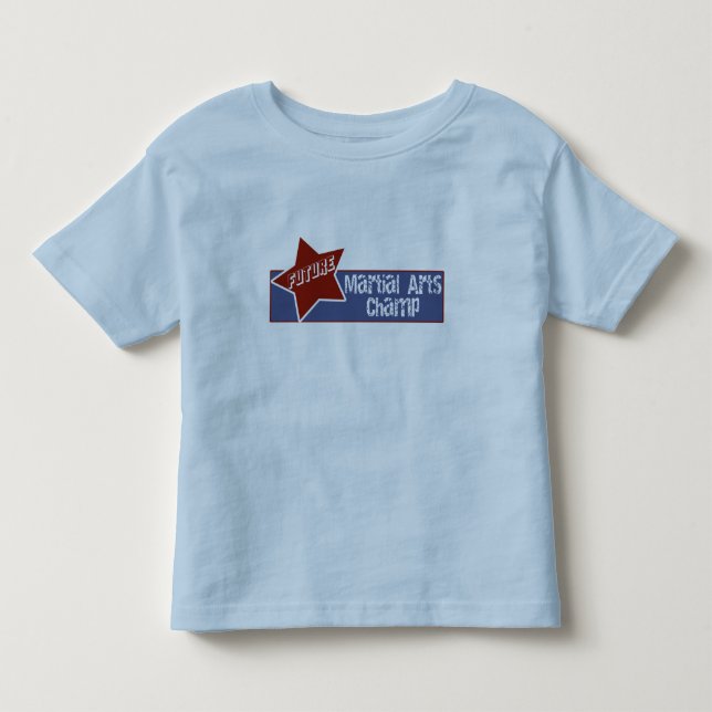Camisa das artes marciais T dos miúdos (Frente)