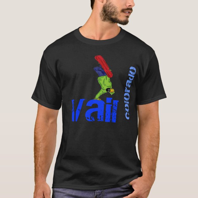 Camisa das caras de Vail Colorado (Frente)