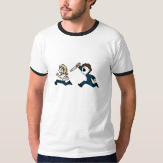 camisa das caricaturas de evilontwolegs.com