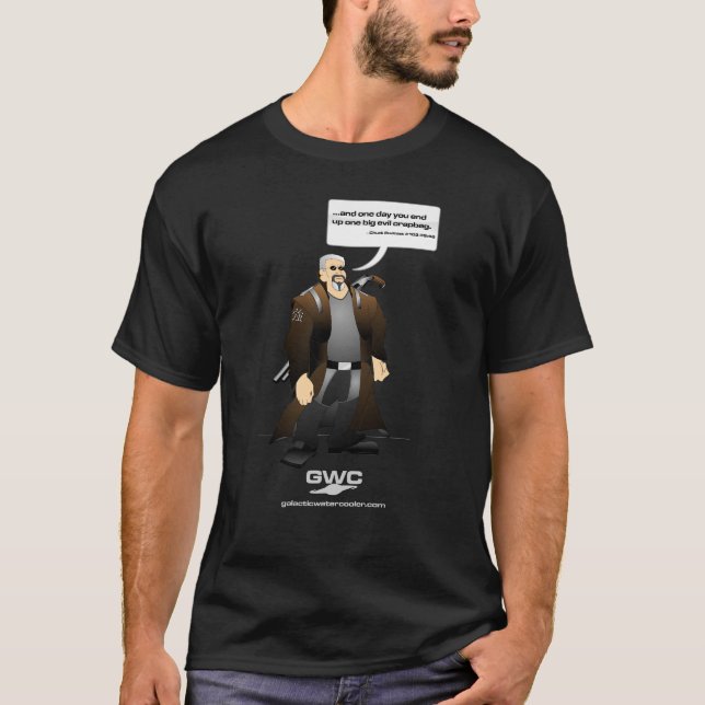 Camisa das citações do mandril: Crapbag mau (Frente)