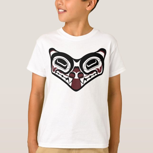 Camisa das Crianças do Lobo DNW (Frente)
