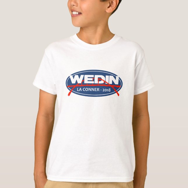Camisa das Crianças Oval da Frente WFR 2018 (Frente)