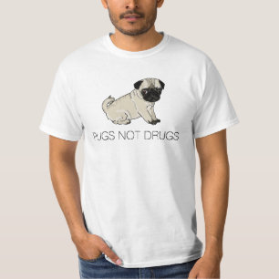 Camisa das drogas dos Pugs não