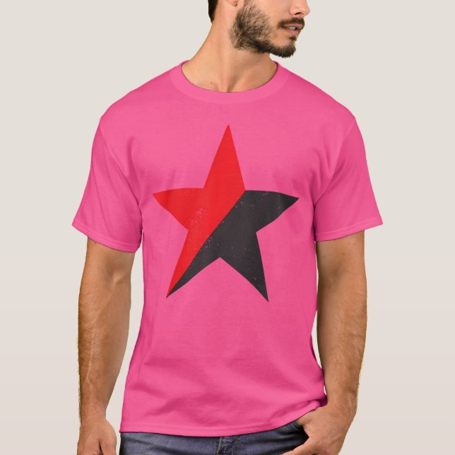 Camisa das Estrelas Anarquistas Comunistas (Frente)