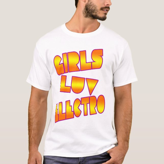 Camisa das meninas do clube de dança 80s do amor (Frente)