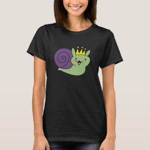 Camisa das Mulheres Caracol Coroadas