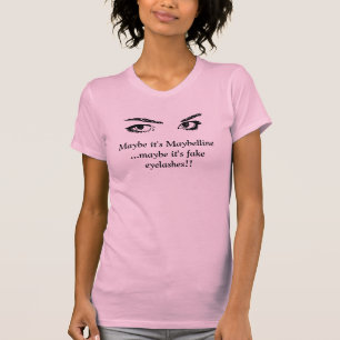 Camisa das pestanas