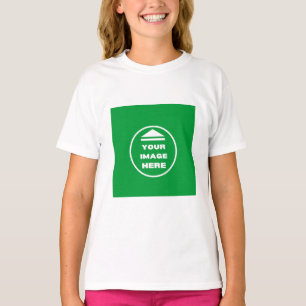 Camisa das raparigas - Personalizada - Adicionar I