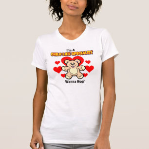 Camisa das senhoras do especialista da vida da