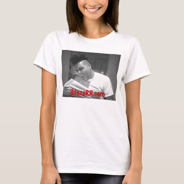 camisa das senhoras do jblazeRR (Frente)