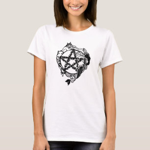 Camisa das senhoras do Pentacle do país das fadas