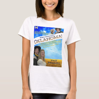 Camisa das senhoras do poster de Oklahoma