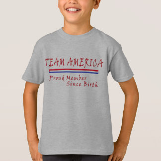 Camisa de 3 Crianças da Team America
