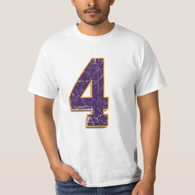 Camisa de #4 Brett Favre Viquingues (Frente)