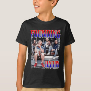 Camisa de 4 de Julho para Homens Pai Fundador Geor