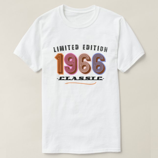 Camisa de 60º Aniversário (Frente do Design)
