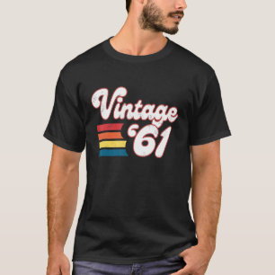 Camisa De 62 Anos 62º Nascer De Aniversário Em 196