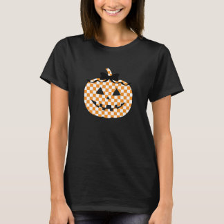 Camisa de Abóbora de Halloween Feminina