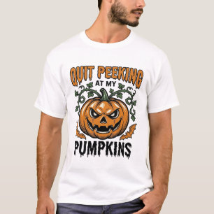 Camisa de Abóbora de Halloween Gravura Vintage Pia
