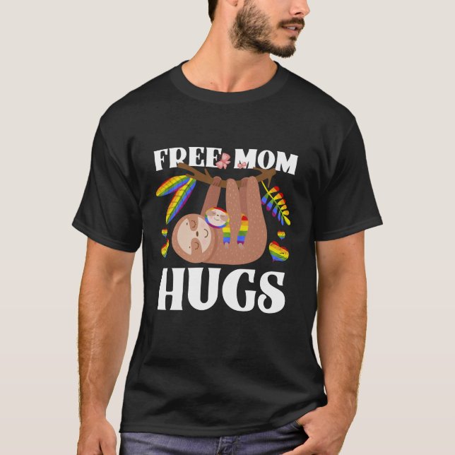 Camisa De Abraço Da Mãe Livre, LGBT (Frente)