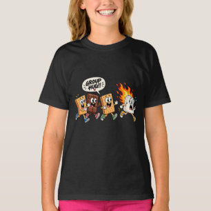 Camisa de Abraço em Grupo de Fogueira de Smores Di