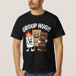 Camisa de Acampamento com Vibes de S'mores em Volt