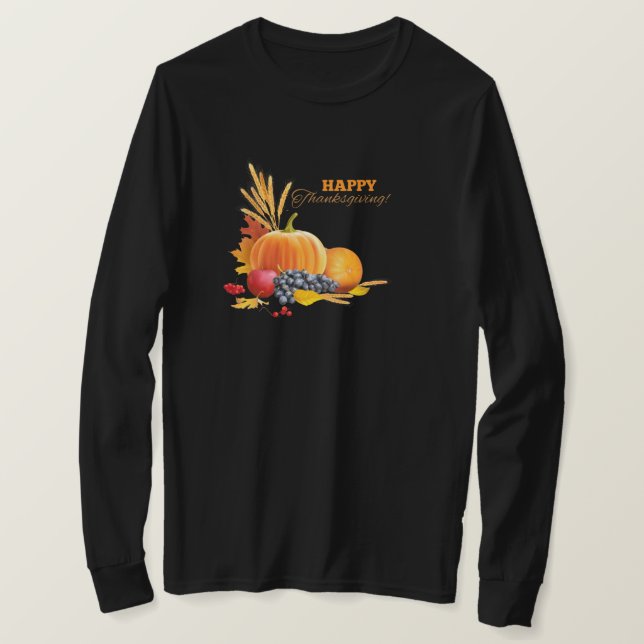 Camisa de Ação de Graças (Frente do Design)