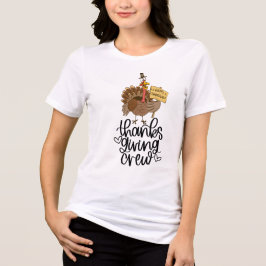 Camisa de Ação de Graças da Turquia - Design de Bo