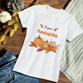 Camisa de Ação de Graças de Vegan