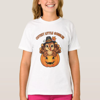 Camisa de Ação de Graças do Mais Fofo Pequeno Gobb