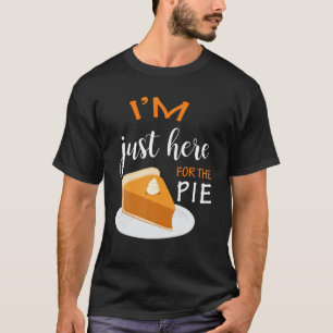Camisa De Ação De Graças Estou Aqui Para A Grav