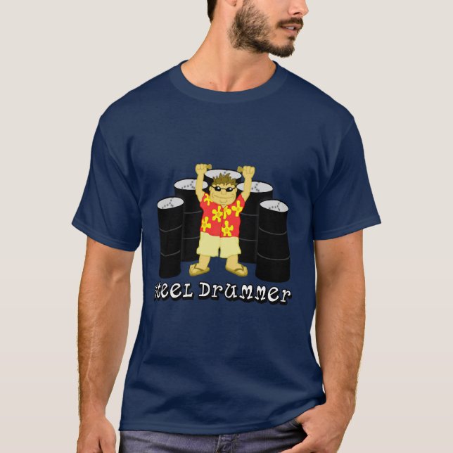 Camisa de aço baixa do baterista (Frente)