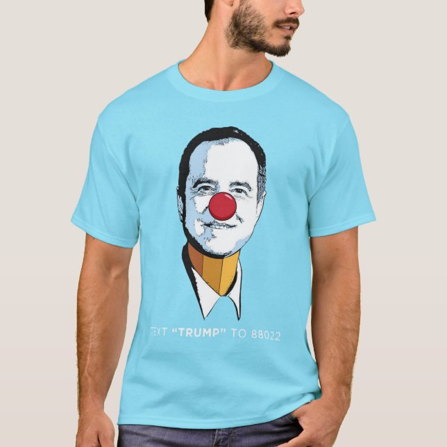 Camisa de Adam Schiff T do Lápis-Pescoço (Frente)