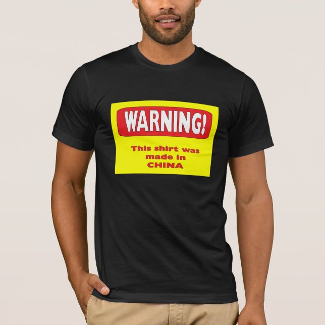 Camisa de advertência (Frente)