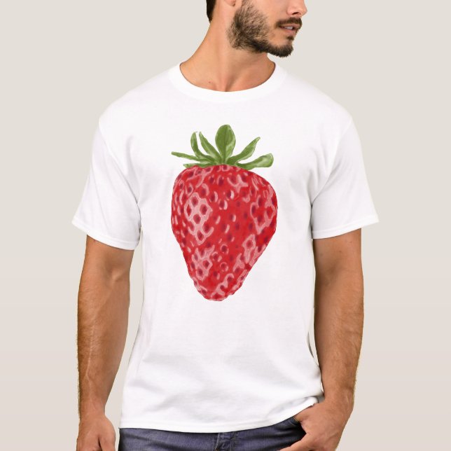 Camisa De Água De Morango (Frente)