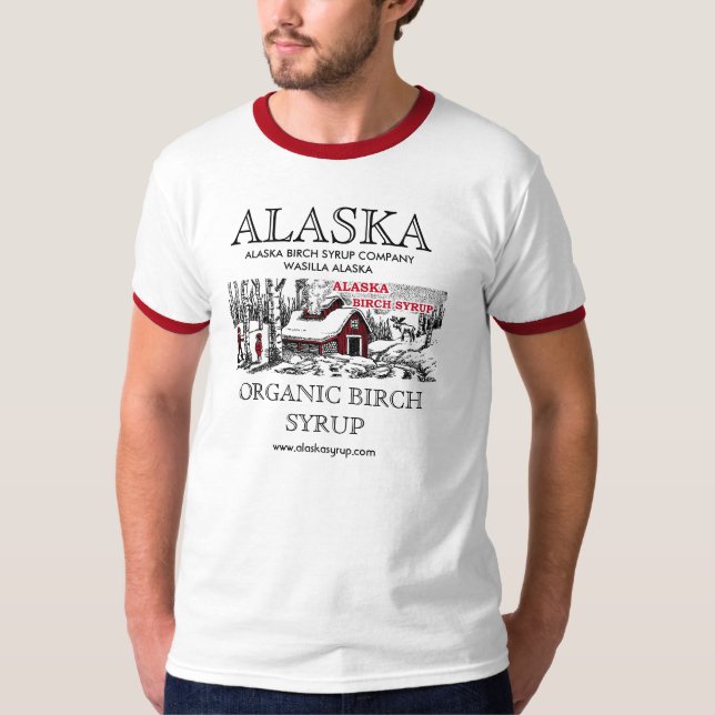 Camisa de Alaska Vidoeiro Xarope Empresa T (Frente)
