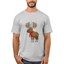 Camisa de Alce de Natal
