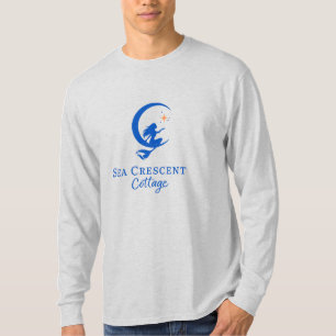 Camisa De Algodão De Longa Altura