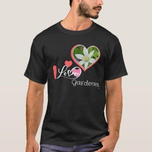 Camisa de amante de jardinagem