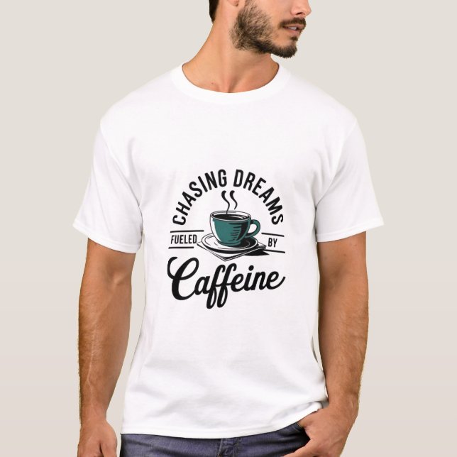 Camisa de amante do café T (Frente)