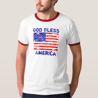Camisa de América T dos deus abençoe