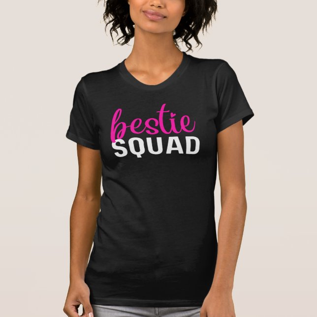 Camisa de Amizade ao Esquadrão Bestie (Frente)