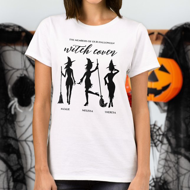 Camisa de Amizade Três Bruxas Cozidas Halloween (Criador carregado)
