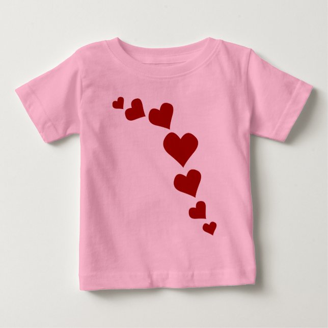 Camisa de amor de bebê Namorados camisa camisa per (Frente)