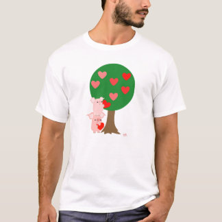 Camisa de Amor simples (design na frente)