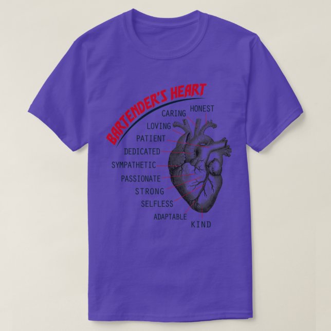 Camisa de anatomia Bartenrx27s (Frente do Design)