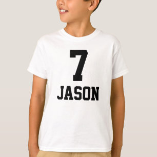 Camisa de Aniversário 7 + Nome