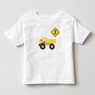 Camisa De Aniversário - Construção De Caminhões De